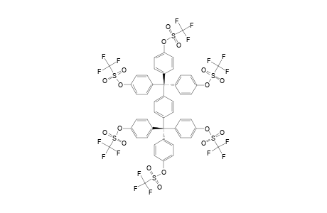 1,4-BIS-[TRIS-(4'-TRIFLUOROMETHYLSULFONYLPHENYL)-METHYL]-BENZENE