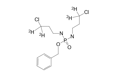 N,N-BIS-(2-CHLORO-2,2-DIDEUTERIOETHYL)-PHOSPHORODIAMIDIC_ACID_PHENYLMETHYLESTER