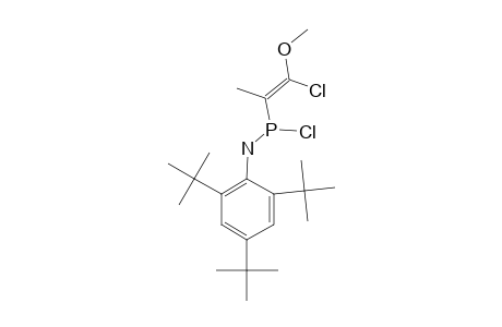 Z-1-METHOXY-1-CHLOROPROPEN-2-YLPHOSPHONOUS_ACID_2,4,6-TRI-TERT.-BUTYLANILIDE_CHLORIDE