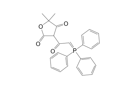 5,5-Dimethyl-3-[(triphenylphosphoranylidene)acetyl] dihydrofuran-2,4-dione