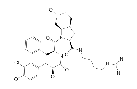 AERUGINOSIN_DA642A;L-ORTHO-CL-HPLA-L-PHE-L-CHOI-AGMATINE;MAJOR_ROTAMER;TRANS