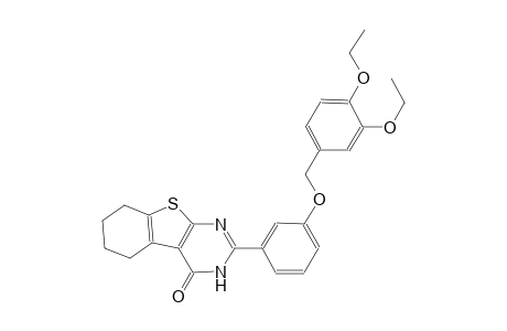 2-{3-[(3,4-diethoxybenzyl)oxy]phenyl}-5,6,7,8-tetrahydro[1]benzothieno[2,3-d]pyrimidin-4(3H)-one