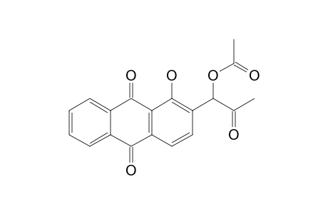 1-(1'-HYDROXY-9',10'-DIOXO-9',10'-DIHYDRO-ANTHRACEN-2'-YL)-2-OXO-PROPYL-ACETATE