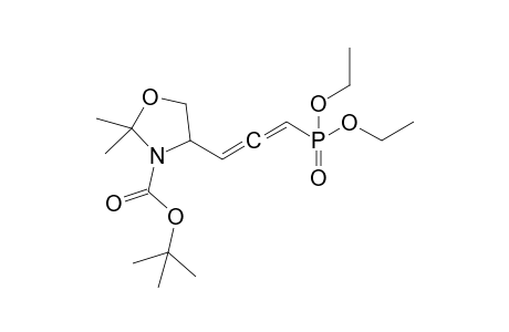 4-[3-(Diethoxy-phosphoryl)-propa-1,2-dienyl]-2,2-dimethyl-oxazolidine-3-carboxylic acid tert-butyl ester