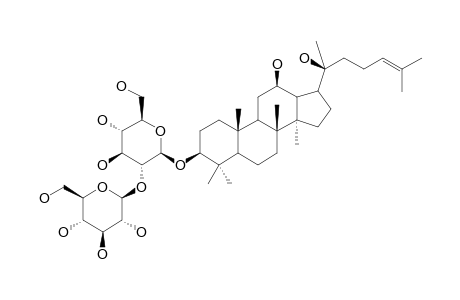 20-(R)-GINSENOSIDE-RG(3);3-O-[BETA-D-GLUCOPYRANOSYL-(1,2)-BETA-D-GLUCOPYRANOSYL]-20-(R)-PROTOPANAXADIOL