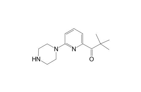 ((6-(2,2-Dimethylpropan-1-one))-2-pyridyl)-1-piperazine