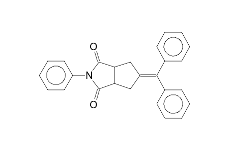 5-(Diphenylmethylene)-2-phenyltetrahydrocyclopenta[c]pyrrole-1,3(2H,3ah)-dione