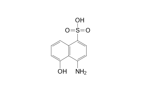 4-Amino-5-hydroxy-1-naphthalenesulfonic acid