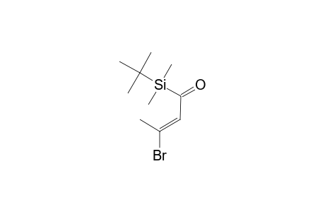 1-(TERT.-BUTYLDIMETHYLSILYL)-3-BROMO-3-METHYL-2-PROPEN-1-ONE