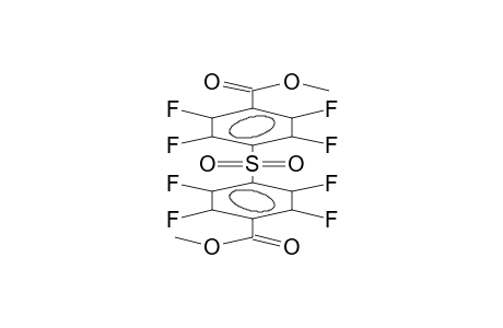 BIS(4-METHOXYCARBONYLTETRAFLUOROPHENYL)SULPHONE