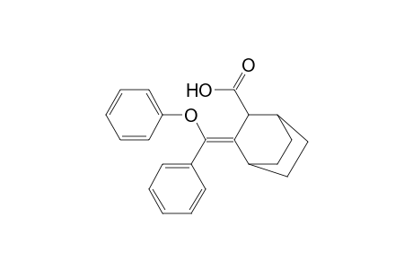 3-(Phenoxyphenylmethylene)bicyclo(2.2.2)octane-2-carboxylic acid