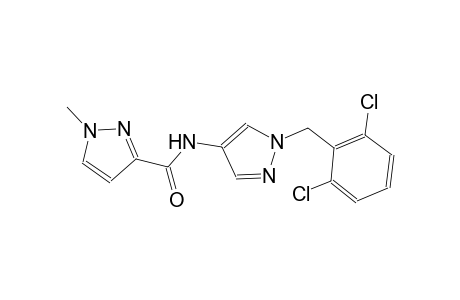 N-[1-(2,6-dichlorobenzyl)-1H-pyrazol-4-yl]-1-methyl-1H-pyrazole-3-carboxamide