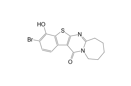 3-bromo-4-hydroxy-8,9,10,11-tetrahydro[1]benzothieno[2',3':4,5]pyrimido[1,2-a]azepin-13(7H)-one