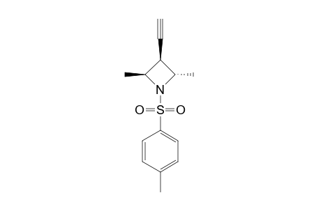 (2S,4S)-3-ETHYNYL-2,4-DIMETHYL-N-(4-METHYLPHENYLSULFONYL)-AZETIDINE