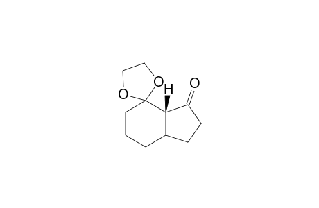 (3'aS)-Hexahydro-spiro[1,3-dioxolane-2,4'-indene]-3'(3'aH)-one