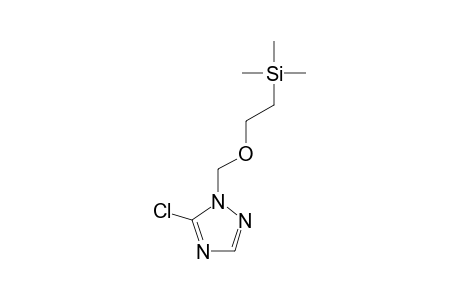 5-CHLORO-1-[2-(TRIMETHYLSILYL)-ETHOXY]-METHYL-1H-1,2,4-TRIAZOLE