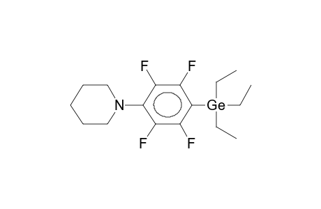 1-TRIETHYLGERMYL-4-PIPERIDINOTETRAFLUOROBENZENE