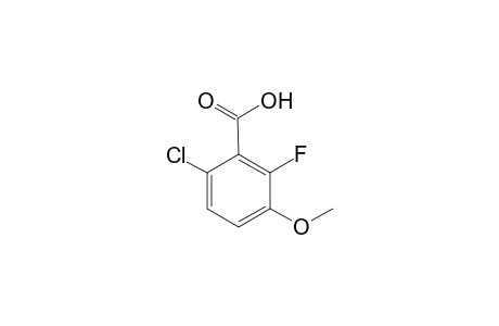 6-Chloro-2-fluoro-3-methoxybenzoic acid