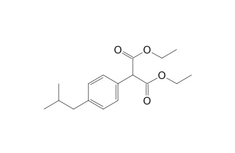 (p-isobutylphenyl)malonic acid, diethyl ester