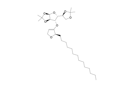 #14;(2R,3AR,5R,6S,6AR)-5-[(S)-2,2-DIMETHYL-1,3-DIOXOLAN-4-YL]-2,2-DIMETHYL-6-[(2-TETRADECYL-2,5-DIHYDROFURAN-3-YL)-OXY]-TETRAHYDROFURO-[2,3-D]-[1,3]-DIOXOLE