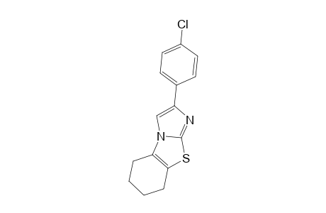 2-(4-chlorophenyl)-5,6,7,8-tetrahydroimidazo[2,1-b][1,3]benzothiazole