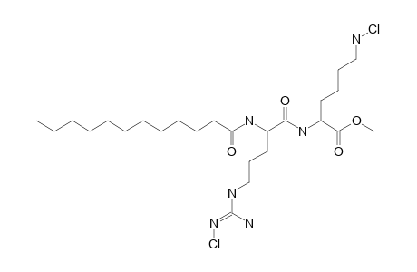 N-(ALPHA)-LAUROYLARGININE-N-(ALPHA)-LYSINE_METHYLESTER;LALM