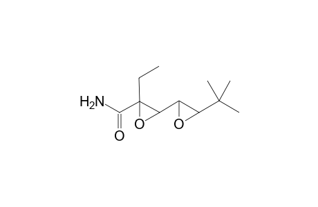 (2RS,3SR,4RS,5RS)-2,3 : 4,5-Diepoxy-2-ethyl-6,6-dimethylheptanamide