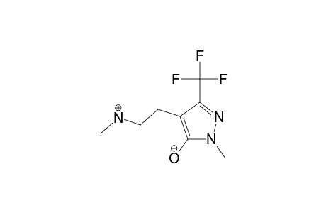 4-(2-METHYLAMINOETHYL)-5-HYDROXY-1-METHYL-3-TRIFLUOROMETHYLPYRAZOLE