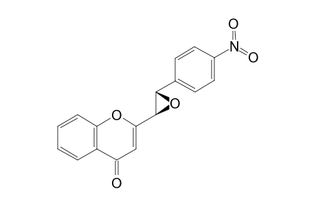 2-[(2R,3S)-3-(4-nitrophenyl)-2-oxiranyl]-1-benzopyran-4-one