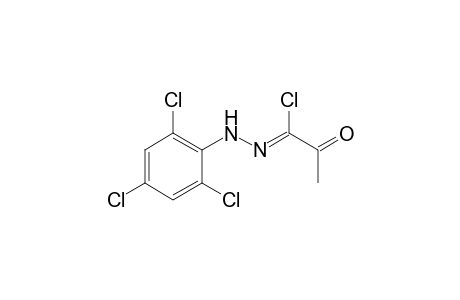 Propanehydrazonoyl chloride, 2-oxo-N-(2,4,6-trichlorophenyl)-