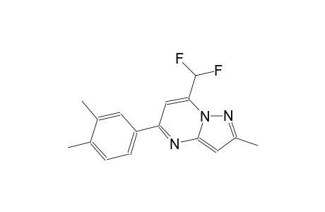 7-(difluoromethyl)-5-(3,4-dimethylphenyl)-2-methylpyrazolo[1,5-a]pyrimidine