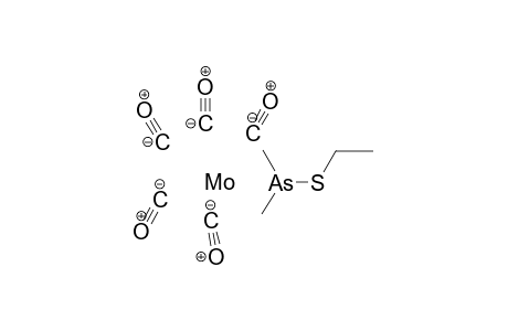 Molybdenum ethylsulfanyl(dimethyl)arsane pentacarbonyl