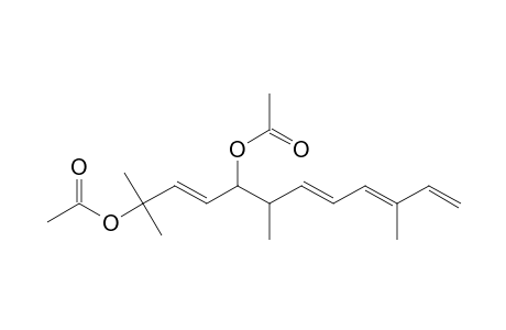 (3E,5E,9E)-8,11-DIACETOXY-3,7,11-TRIMETHYLDODECA-1,3,5,9-TETRAENE