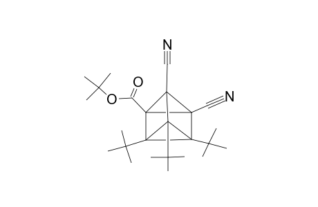 3,4,5-TRI-TERT.-BUTYL-1,2-DICYANOTETRACYCLO-[2.2.0.0(2,6).0(3,5)]-HEXANE-6-CARBOXYLIC-ACID,TERT.-BUTYLESTER