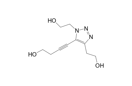 1,4-Bis(2-hydroxyethyl)-5-(4-hydroxyethylbut-1-ynyl)-1,2,3-triazole