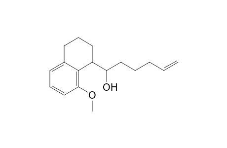 1-(8-Methoxy-1,2,3,4-tetrahydronaphthalen-1-yl)hex-5-en-1-ol