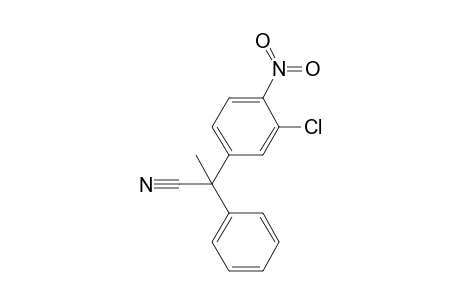 2-(3-Chloranyl-4-nitro-phenyl)-2-phenyl-propanenitrile