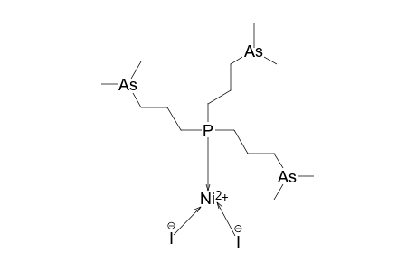 DIIODO{TRIS[3-(DIMETHYLARSINO)PROPYL]PHOSPHINE}NICKEL