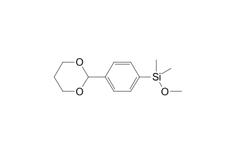 2-(p-dimethylmethoxysilylphenyl)-1,3-dioxane