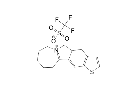 4,4A,5,7,8,9,10,11-OCTAHYDROAZEPINO-[2,4-A]-THIENO-[3,2-F]-ISOINDOL-6-IUM-TRIFLUOROMETHANESULFONATE