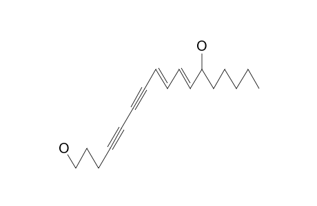 (8E,10E)-HEPTADECADIENE-4,6-DIYN-1,12-DIOL;CICUDIOL