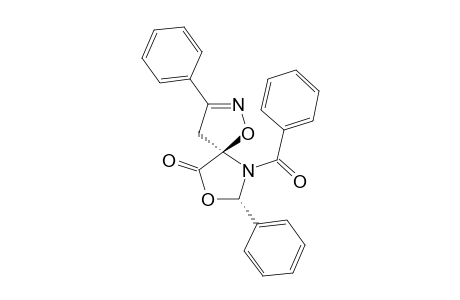 (5S.7R)-6-BENZOYL-3,7-DIPHENYL-1,8-DIOXA-2,6-DIAZOSPIRO-[4.4]-NON-2-EN-9-ONE