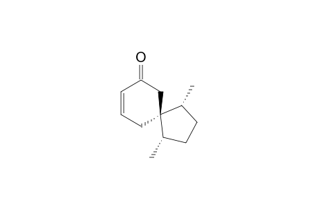 (1R,4S)-1,4-dimethylspiro[4.5]dec-8-en-7-one