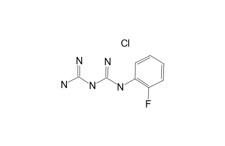 1-(2-Fluorophenyl)biguanide hydrochloride