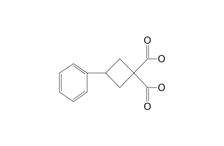 3-phenyl-1,1-cyclobutanedicarboxylic acid