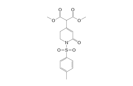 Dimethyl 2-{1-[(4-methylphenyl)sulfonyl]-6-oxo-1,2,3,6-tetrahydro-4-pyridinyl}malonate