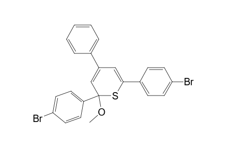 2,6-bis(4-bromophenyl)-2-Methoxy-4-phenyl-2H-thiopyrane