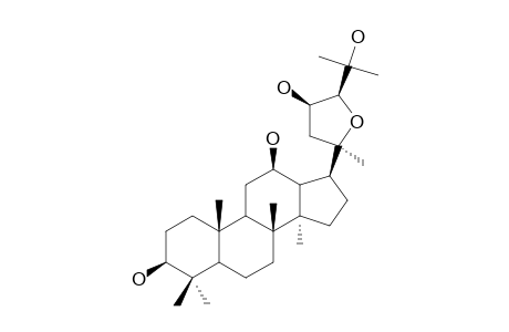 (20S,24S)-EPOXYDAMMARANE-3-BETA,12-BETA,23,24-TETROL