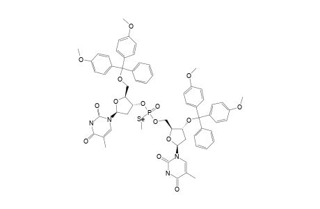 3',5'-O,O-BIS-(4,4'-DIMETHOXYTRITYL)-DITHYMIDYLYL-3',5'-SE-METHYL-PHOSPHOROSELENOATE