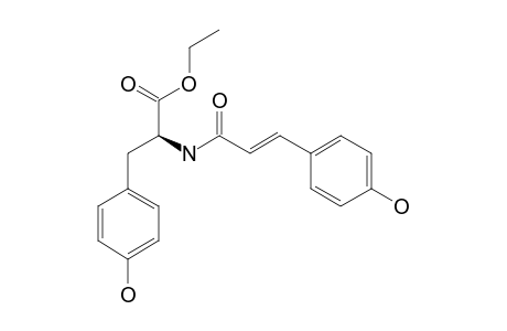 N-[(2E)-3-(4-HYDROXYPHENYL)-1-OXO-2-PROPEN-1-YL]-L-TYROSINE-ETHYLESTER